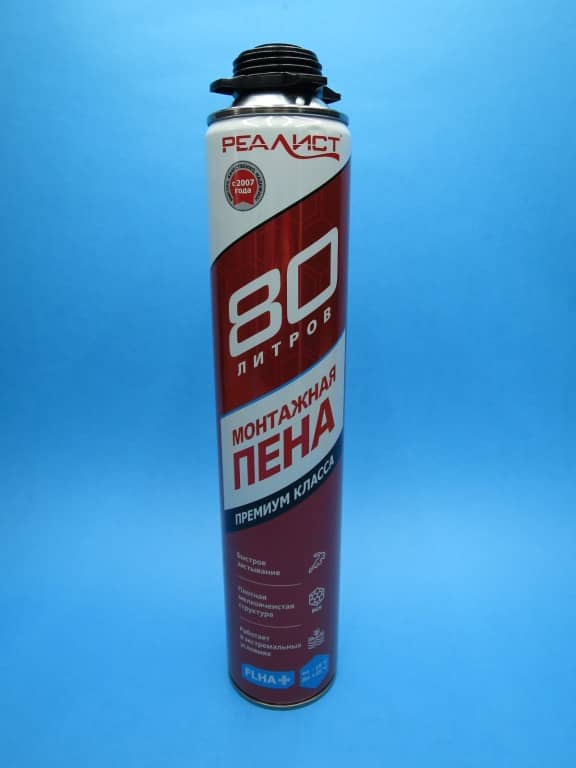 фото товара Пена зимняя REALIST PRO RED (80л) (-18с)