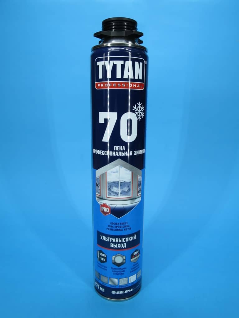 фото товара Пена зимняя TYTAN Professional 70 профессиональная 870 мл (-18с)