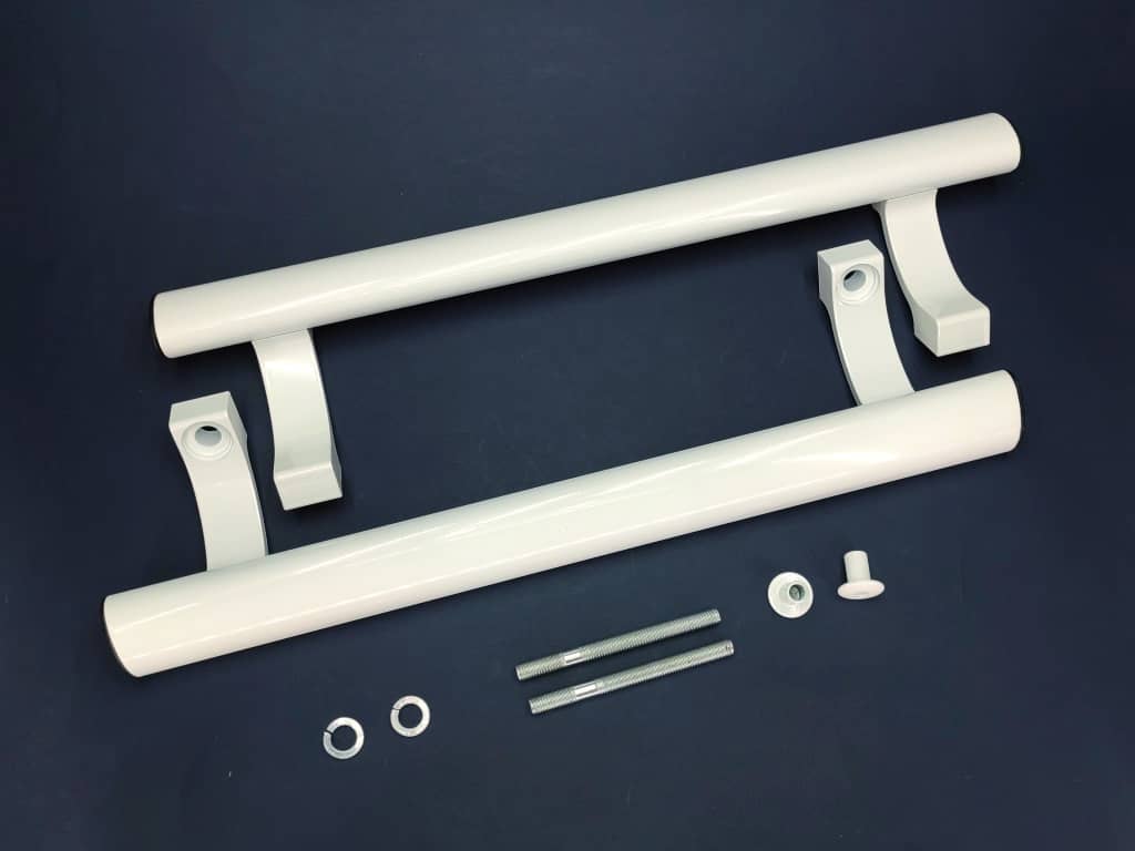 фото товара Ручка прямая РДП 400/300-60 RAL 9016 (300мм)