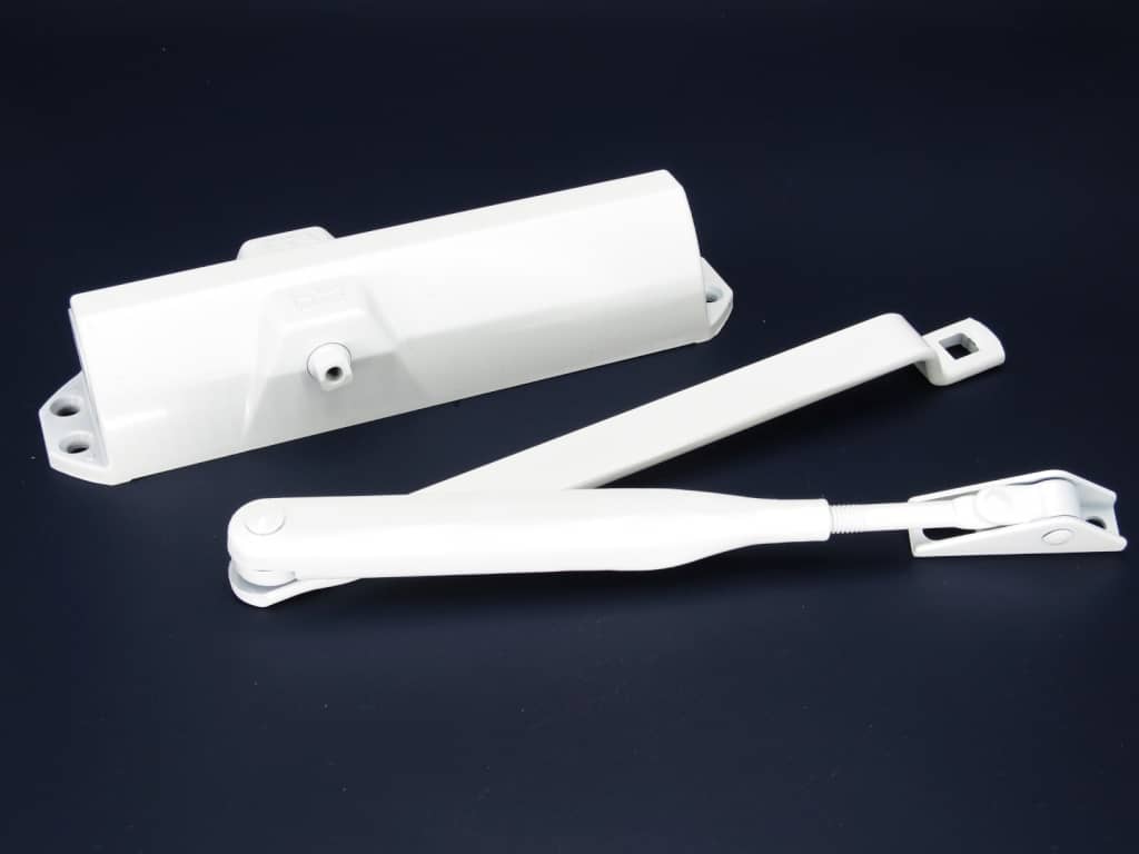 фото товара Доводчик дверной DORMA TS 68 EN2/3/4 белый, с рычажной тягой (14)