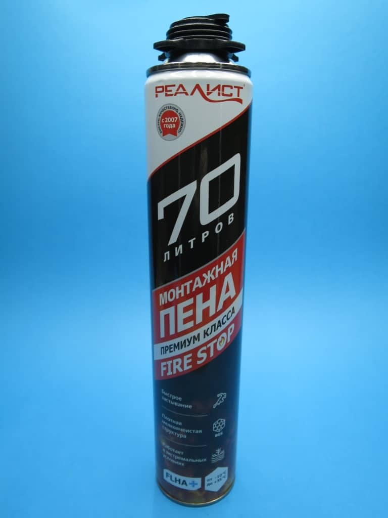 фото товара Пена огнестойкая REALIST PRO 70