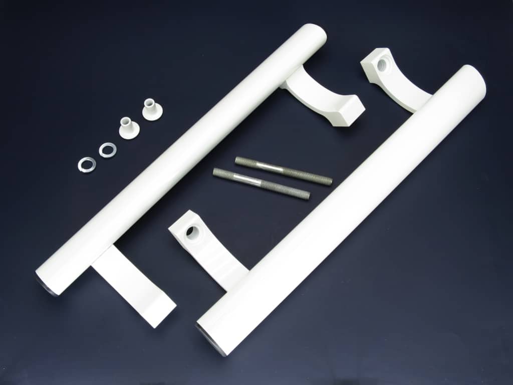 фото товара Ручка прямая РДП 350/250-60 RAL 9016 (250мм)
