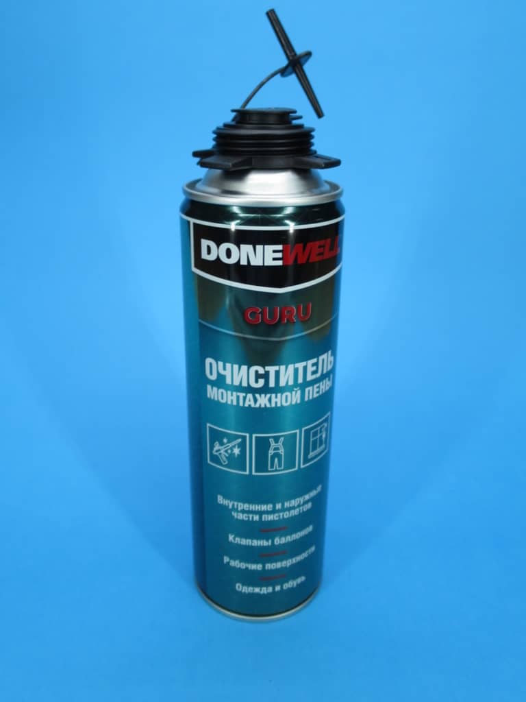 фото товара Очиститель монтажной пены DONEWELL, 650мл (12 шт)