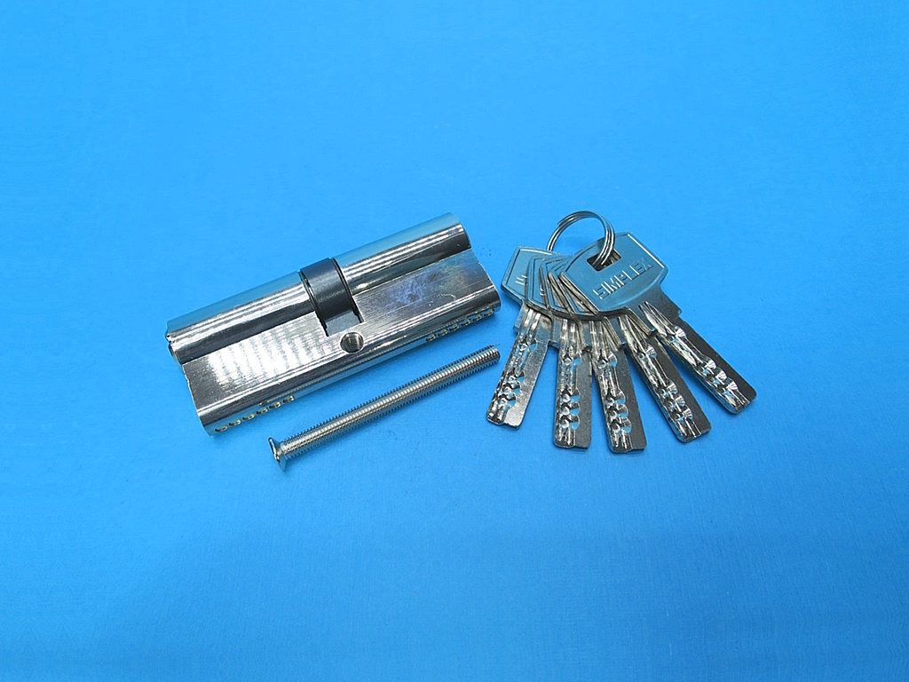 фото товара Цилиндр дверной 80мм (40*40) ключ/ключ Simplex