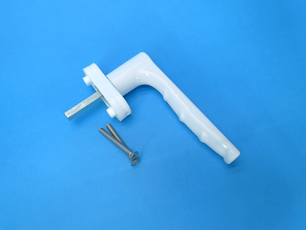 фото товара Ручка оконная FUTURUSS 38мм белая металл (80)