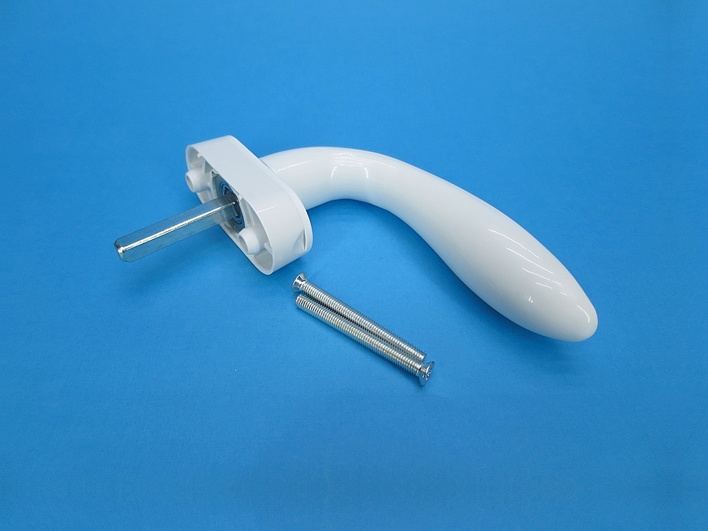 фото товара Ручка оконная ADA 38мм белая акустик